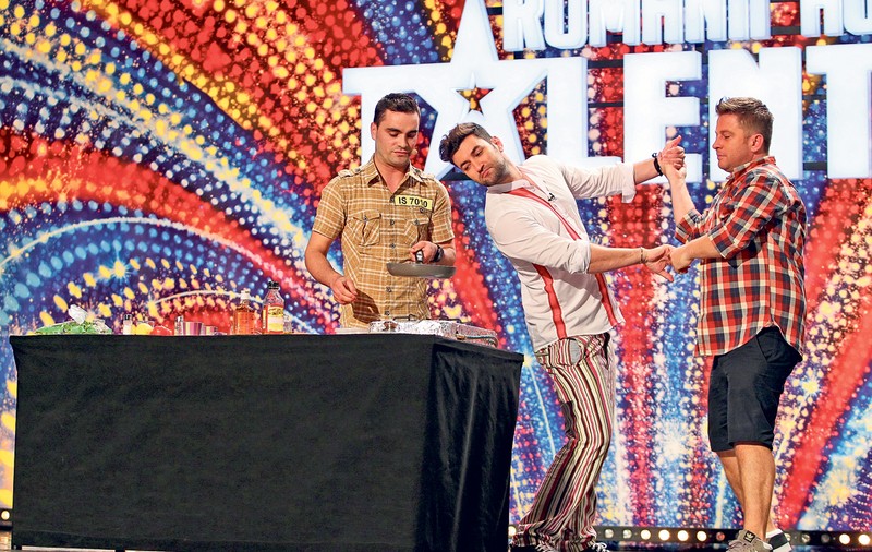 A greşit concursul! Un tânăr a venit să gătească la «Românii au talent», în loc de... «MasterChef»