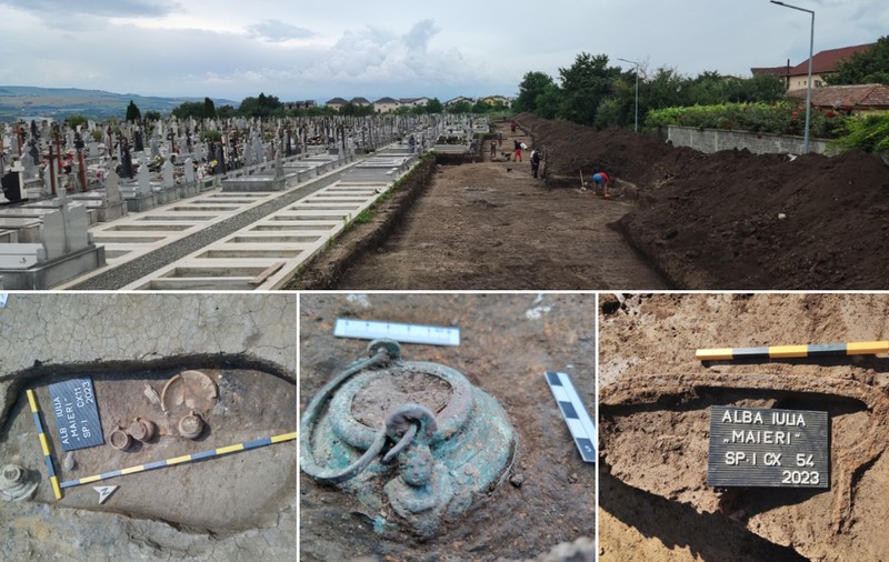 Descoperire arheologică excepțională la Alba Iulia. Între numeroasele obiecte unicat se numără și o coasă romană: „Dacă cineva ar ascuți-o, încă ar fi funcțională”