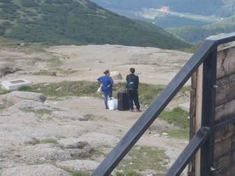 Cu trolerul la munte