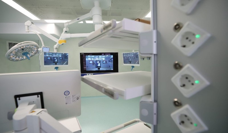 Noul bloc operator de la Maria Curie 