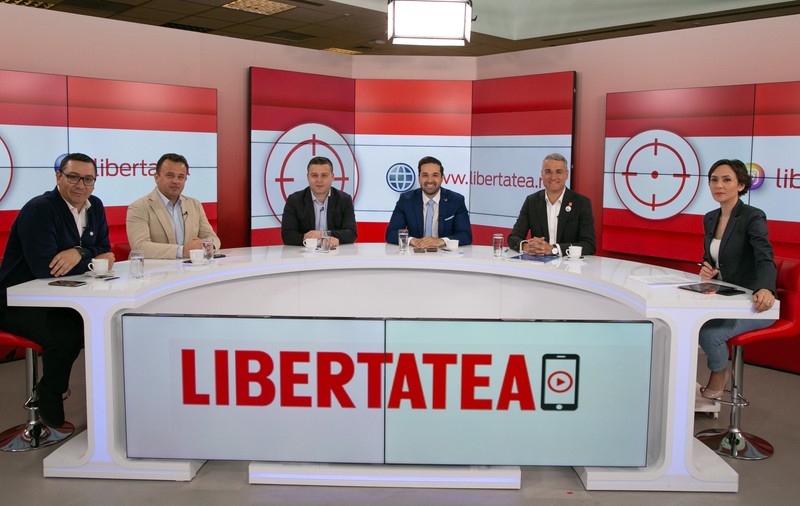 VIDEO | „EU contez, EU votez”! Libertatea a găzduit prima dezbatere electorală din redacția unui ziar din România