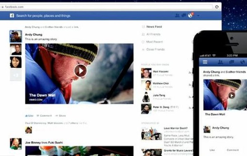 FACEBOOK REVOLUŢIONAT! Cum arată noul News Feed şi ce schimbări presupune!