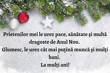 Mesaje de Anul Nou 2021