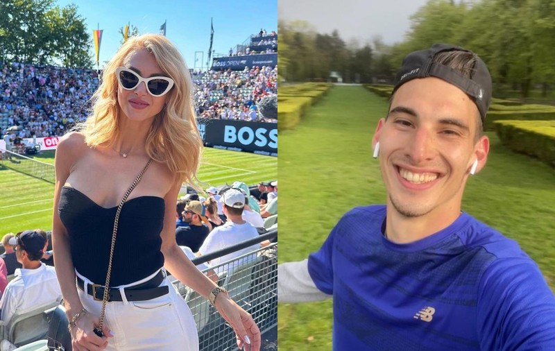 Andreea Bălan nu mai ascunde relația cu Victor Vlad Cornea. Jucătorul de tenis e cu 9 ani mai tânăr decât ea