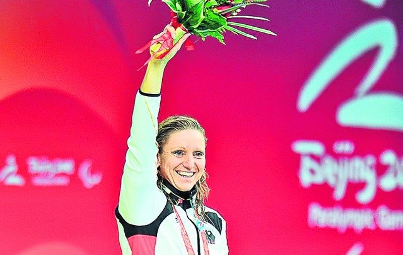 Kirsten Bruhn este una dintre cele mai frumoase participante la Olimpiada rezervată persoanelor cu dizabilităţi