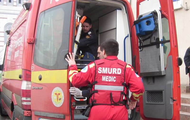 Accident rutier pe DN1. Două persoane au fost rănite grav