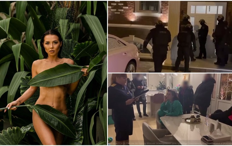 Una dintre cele mai cunoscute mame de pe Instagram din Rusia, Valeria Cekalina, trezită noaptea de mascați, în vila de lux din Moscova