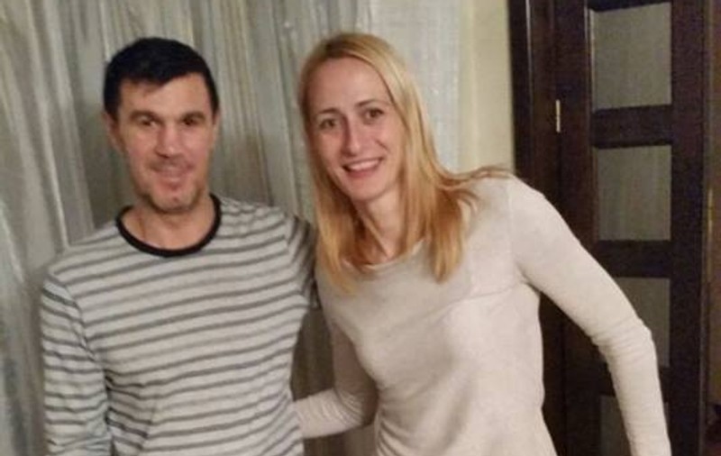 Camelia Potec, la prima vizită în casa lui Mihai Leu, a primit cadou un tablou