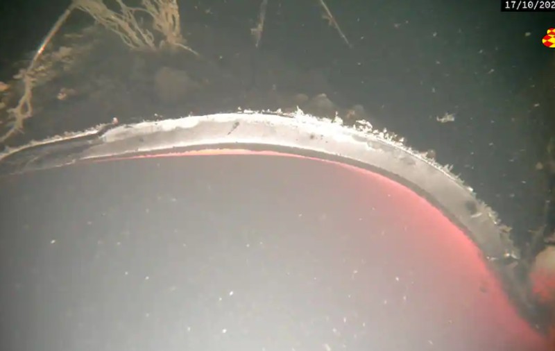 Primele imagini cu gazoductul Nord Stream după exploziile din Marea Baltică. „Lipsește o porțiune de 50 de metri”