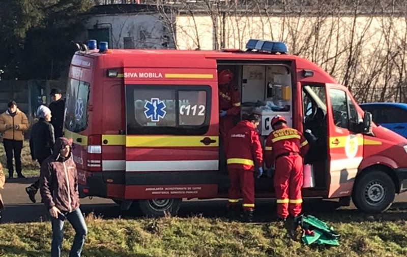 FOTO&VIDEO/ Tânăr mort într-un accident feroviar în județul Vaslui. Alte două persoane, în stare gravă