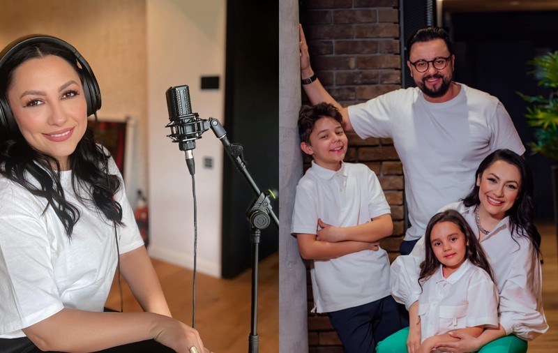 Casa de 1 milion de euro în care locuiesc Andra și Cătălin Măruță e dotată și cu un studio de muzică: „Eva și David pot să-și exerseze pasiunile”