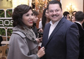 Mihai Bobonete și soția lui