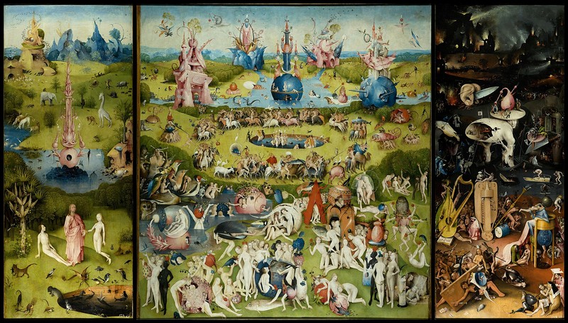Hieronymus Bosch, „Grădina Desfătărilor Pământești”