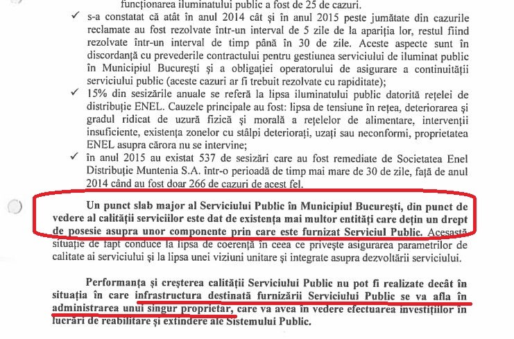 Primăria spune negru pe alb că vrea un singur proprietar, însă recunoaște că mai multe entități dețin o serie de componente ale acestuia