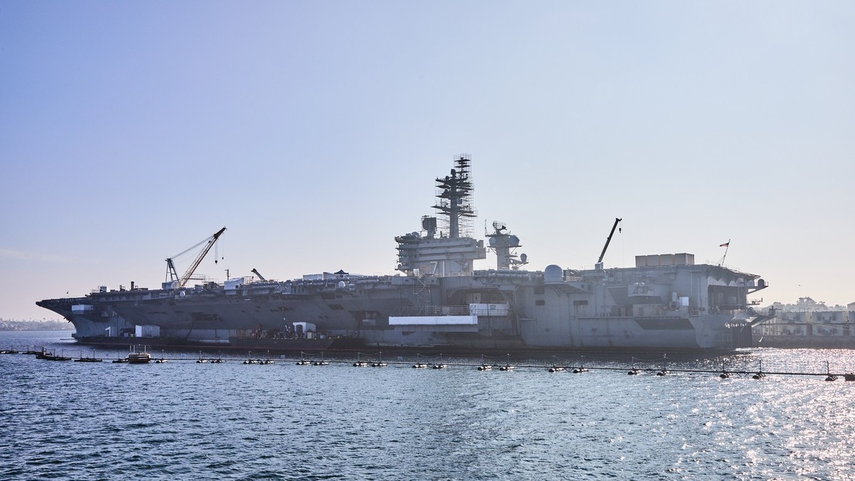 Portavionul USS Theodore Roosevelt Foto: Profimedia