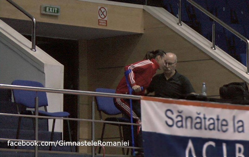 Panică la lotul de gimnastică: vedeta Cătălina Ponor, în cârje! ^Tripla campioană olimpică ratează Naționalele, dar și Mondiale de la Glasgow