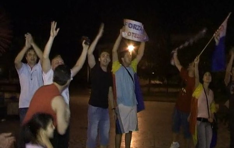 Foto & Video | Fiesta pe străzile Galaţiului, după ce Oţelul a câştigat Supercupa!