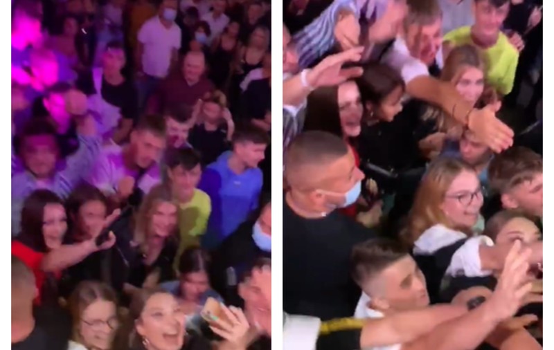 VIDEO | Sute de oameni s-au înghesuit la concertul manelistului Tzanca Uraganu:„S-a dus pandemia, de mâine faceți ce vreți”