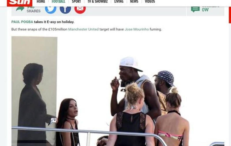 Francezul Pogba, prins în ofsaid. Tocmai când a fost cumpărat de Man. United, s-a apucat de alt sport, la Miami / GALERIE FOTO