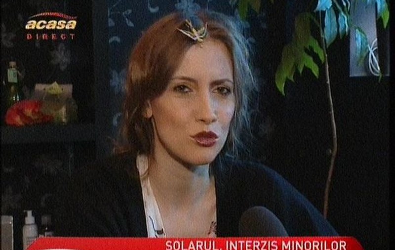 Iulia Albu, împotriva solarului: "Ar trebui interzis minorilor, dar în România e prea mare foamea de bani"