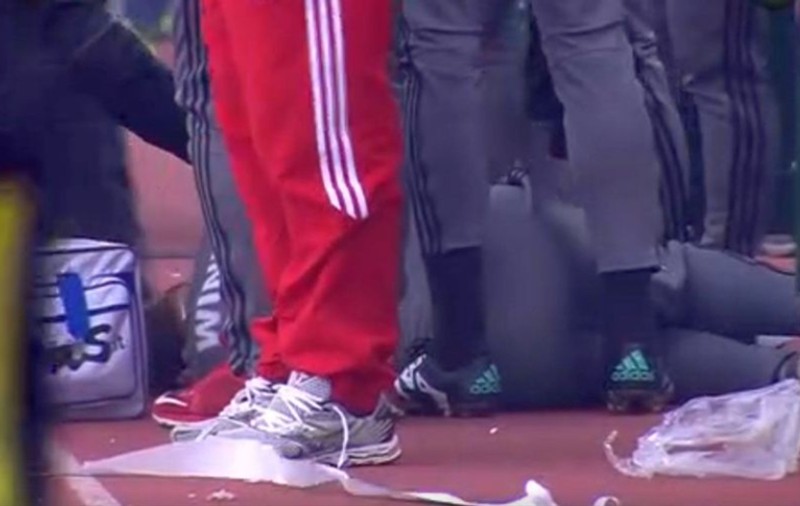 Tommy Neubert a fost lovit la derby-ul Bulgariei: a căzut la pământ și și-a pierdut temporar auzul! | VIDEO