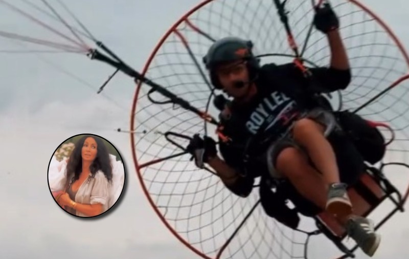 Cum a filmat-o Felix Baumgartner, înainte să moară, pe Mihaela Rădulescu, iubita lui | VIDEO