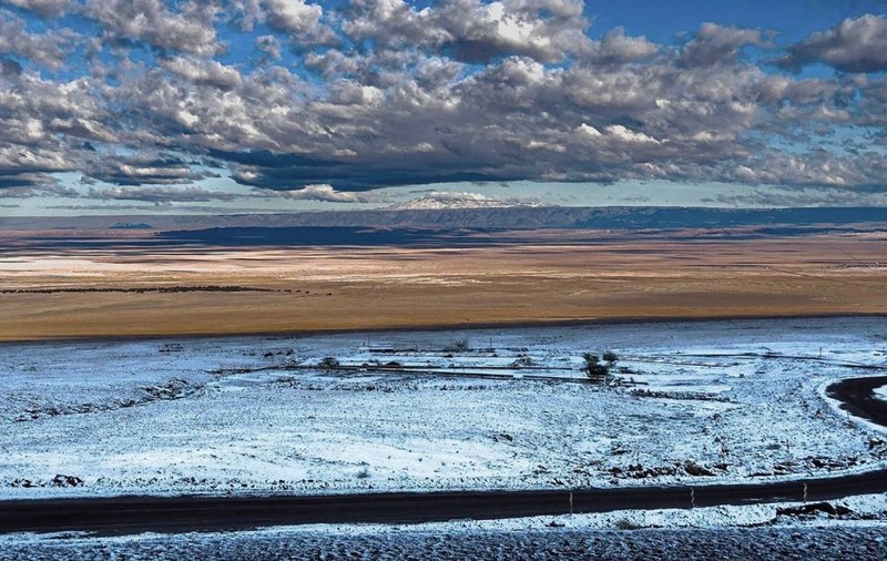 Cum arată Deșertul Atacama, cel mai arid deșert din lume, după ce a fost acoperit de un strat gros de zăpadă
