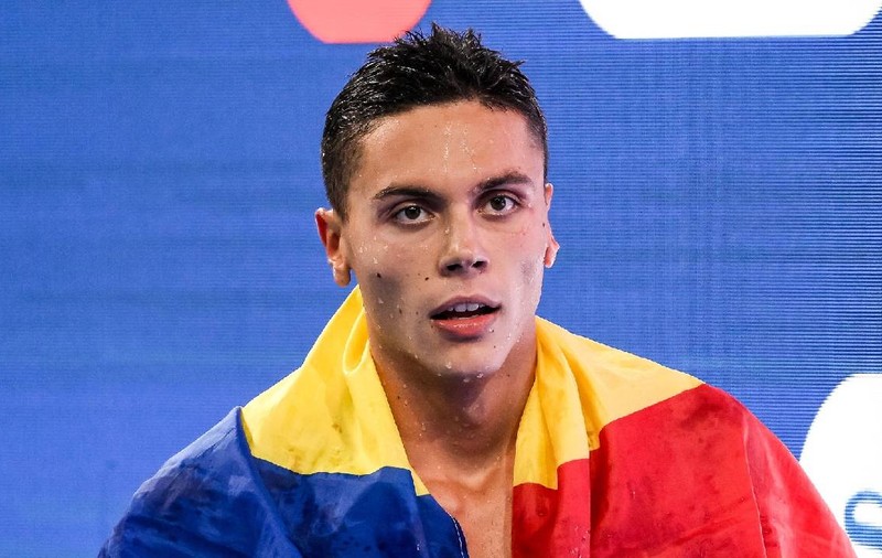 David Popovici a convins aproape 1300 de oameni să se înscrie la „Sprint with the Stars” 