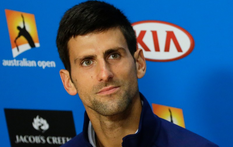 La Australian Open, câştigătorul Novak Djokovici, trăieşte o poveste de dragoste