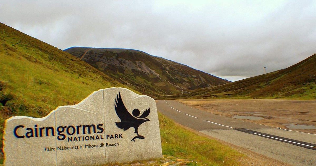 Fotografia ar fi fost realizată în timpul unei drumeții în Cairngorms, în 1990.