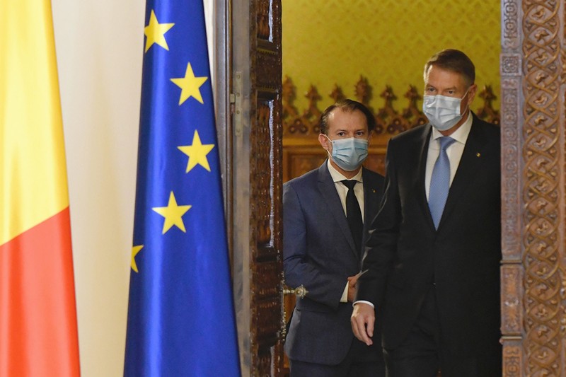 Florin Cîțu și Klaus Iohannis caută o soluție pentru ieșirea din criză | Foto: Hepta