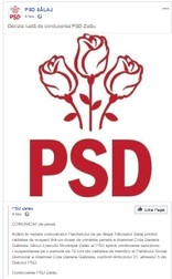 Anunțul PSD Sălaj