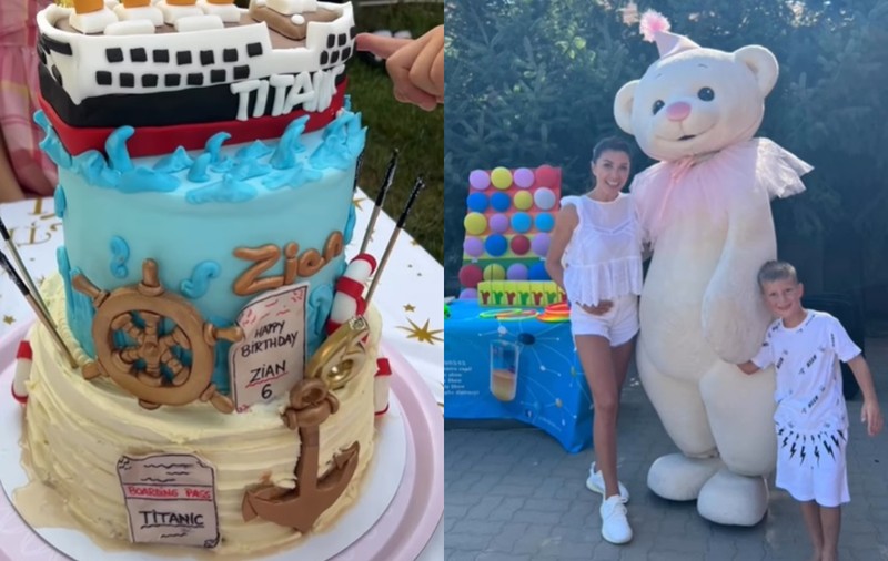 Ilinca Vandici și Andrei Neacșu, împreună la ziua de naștere a fiului lor. Cum au apărut cei doi alături de Zian