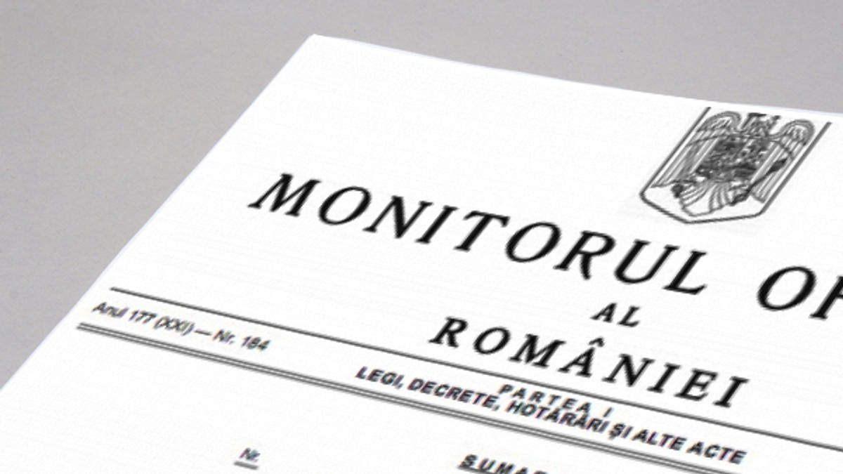 Abrogarea Ordonanței 13 a fost publicată în Monitorul Oficial