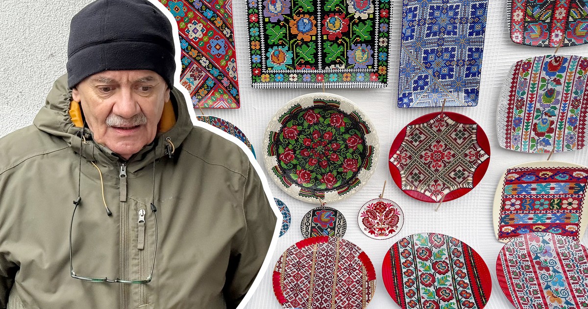 Peter Brâncoveanu participă la târguri tradiționale, realizând și vânzând obiecte unicat din ceramică pictată manual