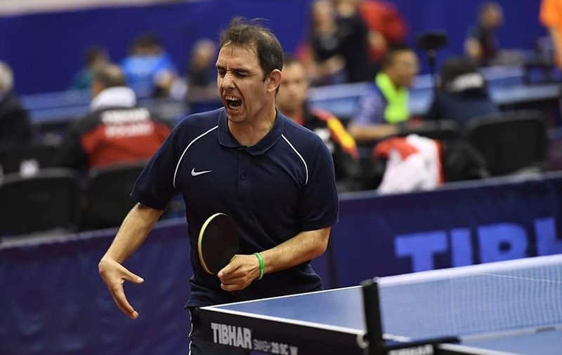 Jucătorul de tenis de masă Bobi Simion, pe 5 la Jocurile Paralimpice de la Tokyo