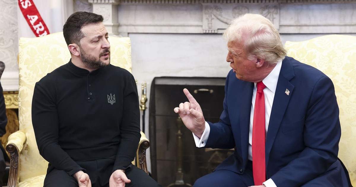 Volodimir Zelenski (stânga) și Donald Trump, într-o întâlnire istorică la Casa Albă Foto: Hepta