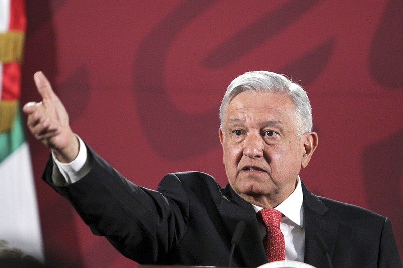 Andres Manuel Lopez Obrador. Foto Hepta