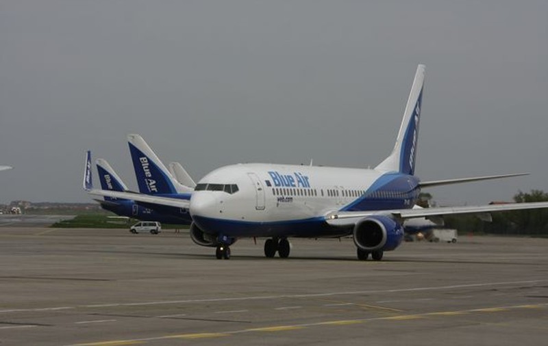 Compania Blue Air a fost scoasă la vânzare 
