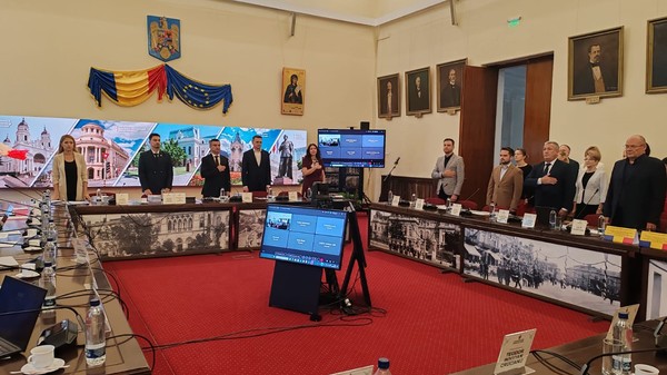 La ultima ședință a Consiliului Local (CL) Iași, toate proiectele urbanistice, 13 la număr, au fost retrase de pe ordinea de zi. Sursa foto: Alex Andrei