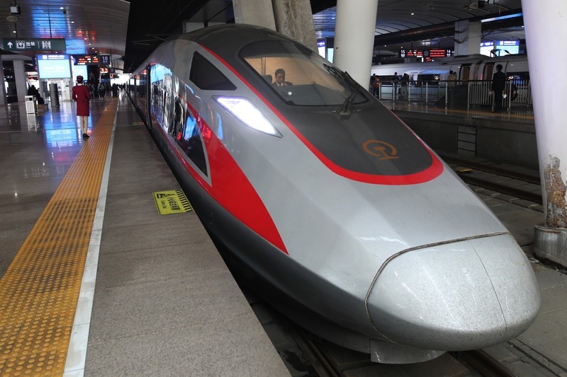 Trenul de mare viteză dintre Zhangjiakou și Beijing