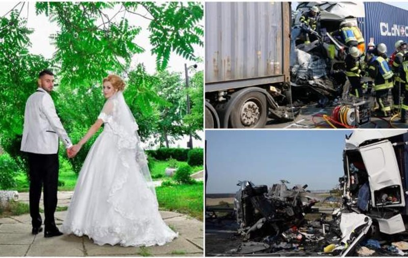 Ionuț și Mirela se căsătoriseră acum un an. Au murit împreună striviți între două TIR-uri în Germania