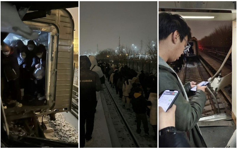 Accident la metroul din Beijing. Peste 500 de persoane au fost duse la spital după ce două vagoane s-au ciocnit
