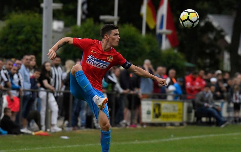 FCSB - Al Gharafa 2-1, ultimul amical al echipei lui Dică. Au marcat Man și Jakolis