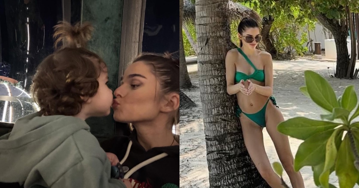 Theo Rose - vacanță în Maldive cu familia