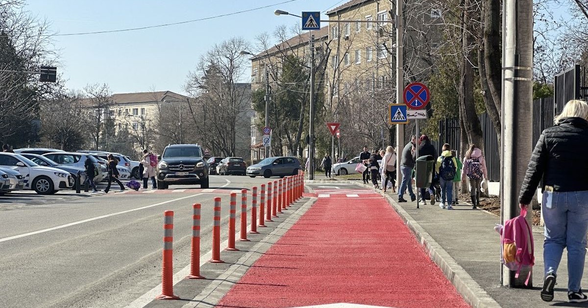 Instantaneu de pe o stradă din Oradea, mai 2026