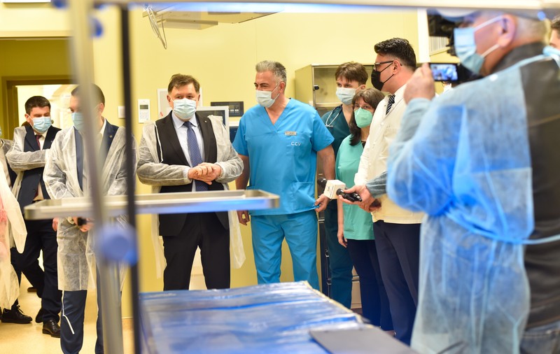 Noua secție pentru arși a Spitalului de Urgență Craiova, inaugurată în aprilie de ministrul Rafila, nu a fost deschisă pacienților nici acum