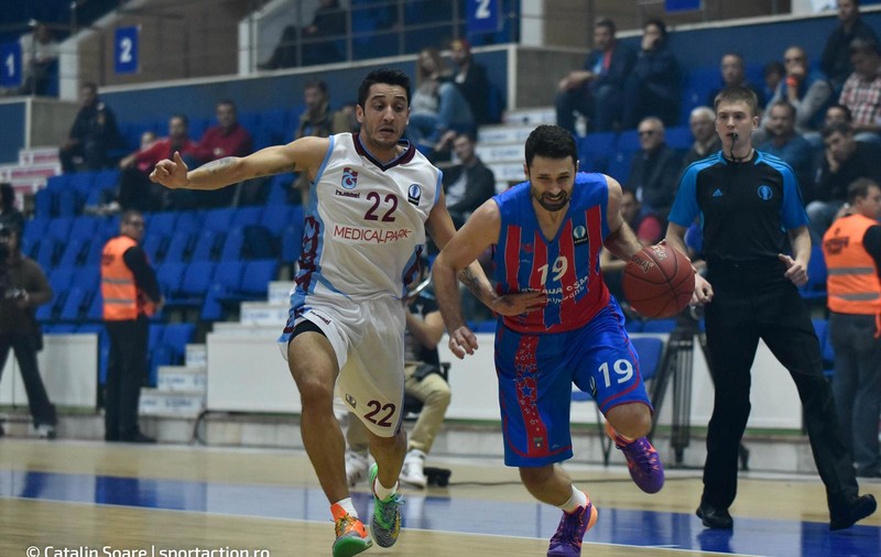 Steaua a suferit a doua înfrângere în grupa D a Eurocup: 64-78 cu Banvitspor