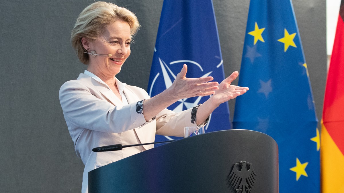 Ursula von der Leyen, președinta Comisiei Europene FOTO: EPA