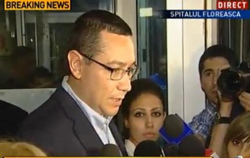 Ponta: "NĂSTASE ARATĂ GROAZNIC... MĂ ÎNTREB DACĂ BĂSESCU E FERICIT ACUM"